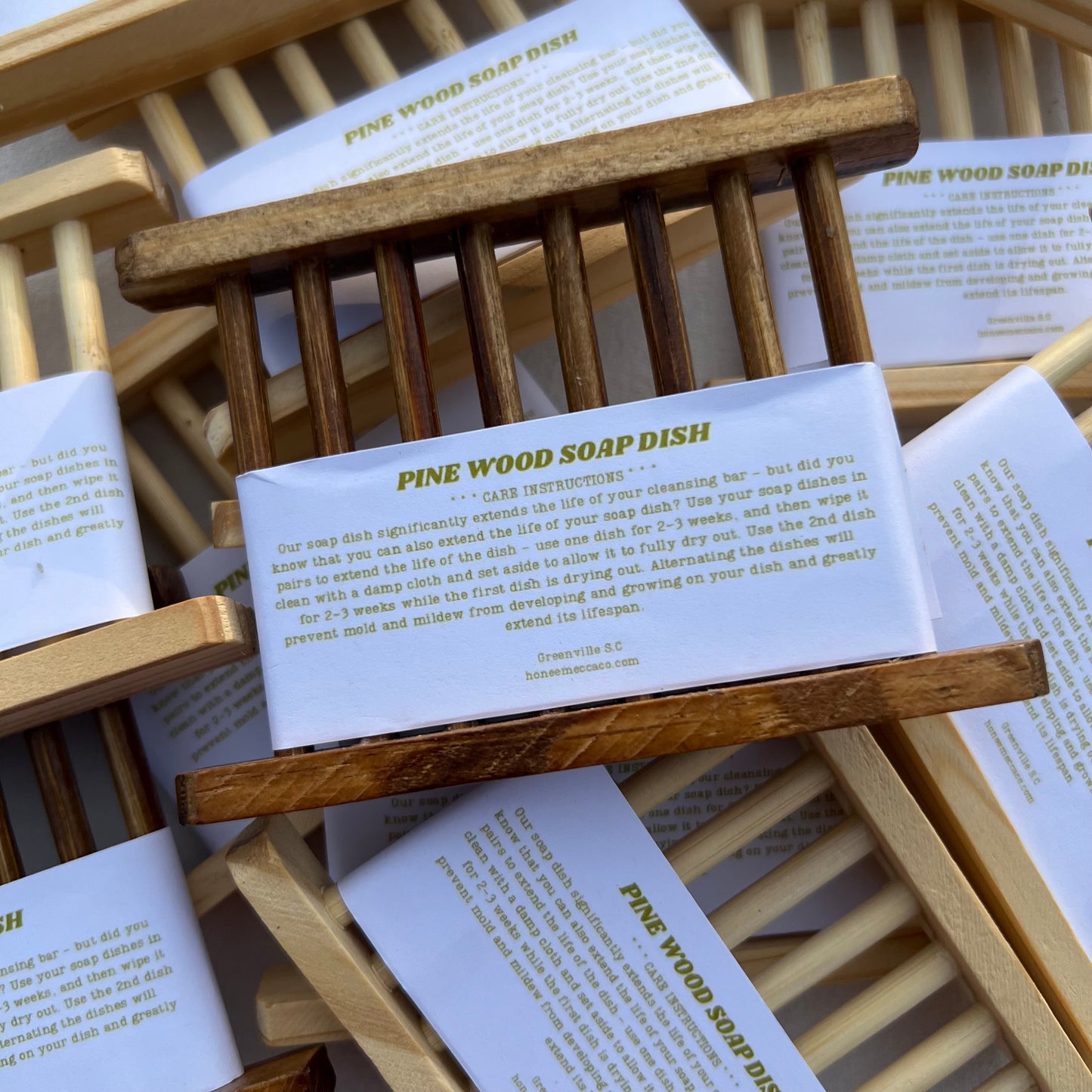 Spanish Cedar Wood Soap Dish